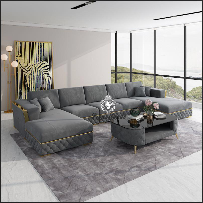 Designer Sofa Loft Style U Form 