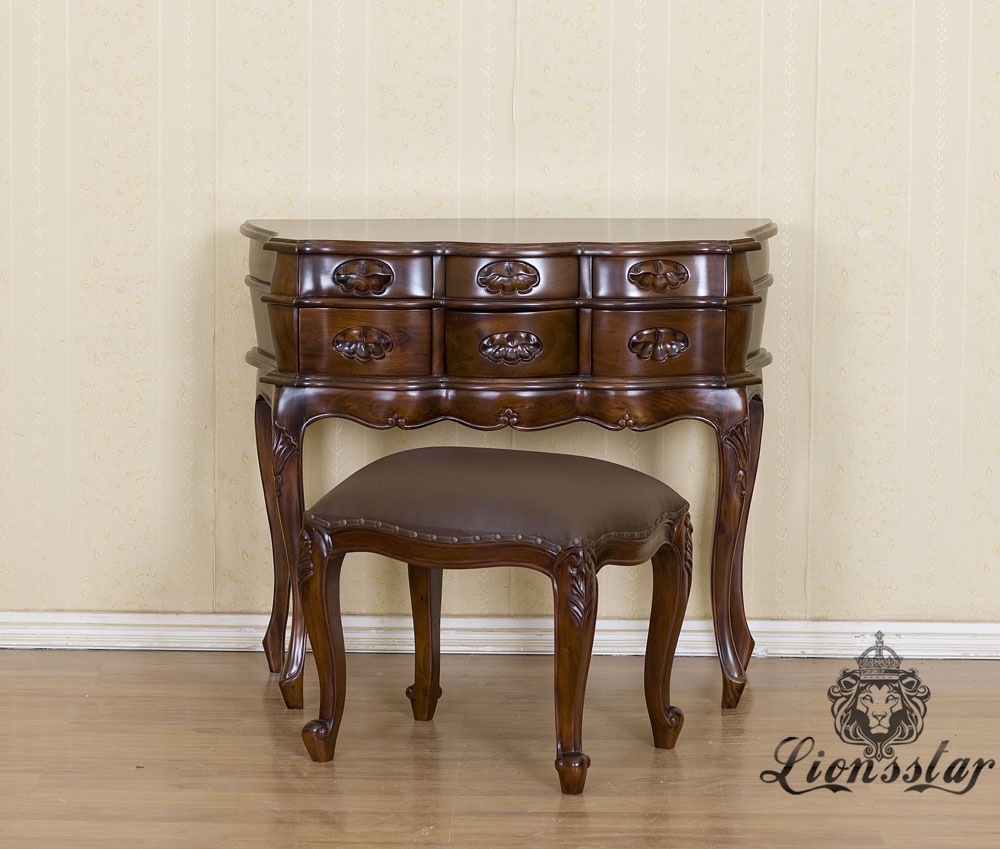 Anrichte Barock Mahagoni Holz A.304 Anrichte Barock Mahagoni Holz A.304