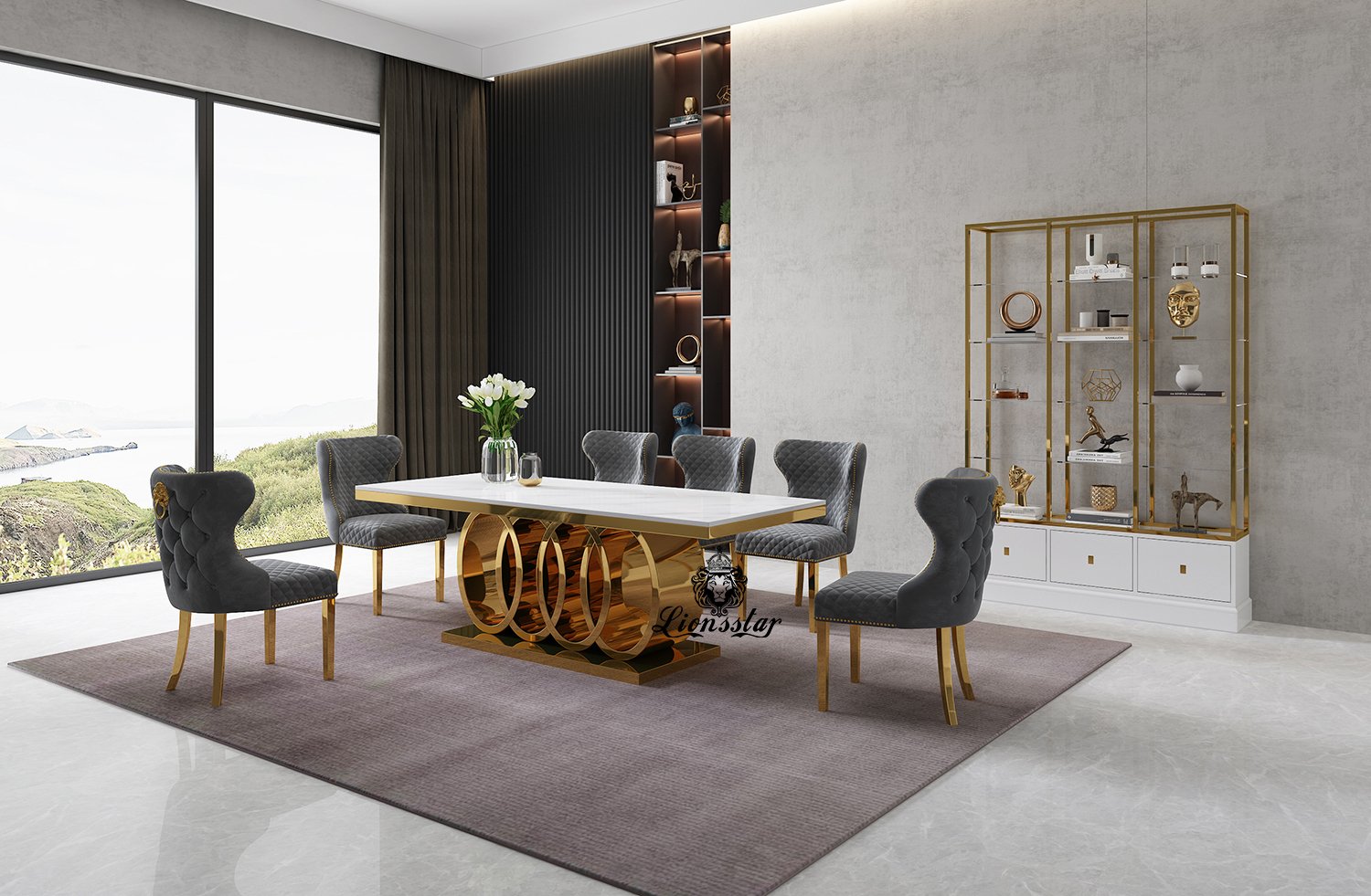 Luxus Designer Esstisch Montgomery Luxus Designer Esstisch Montgomery