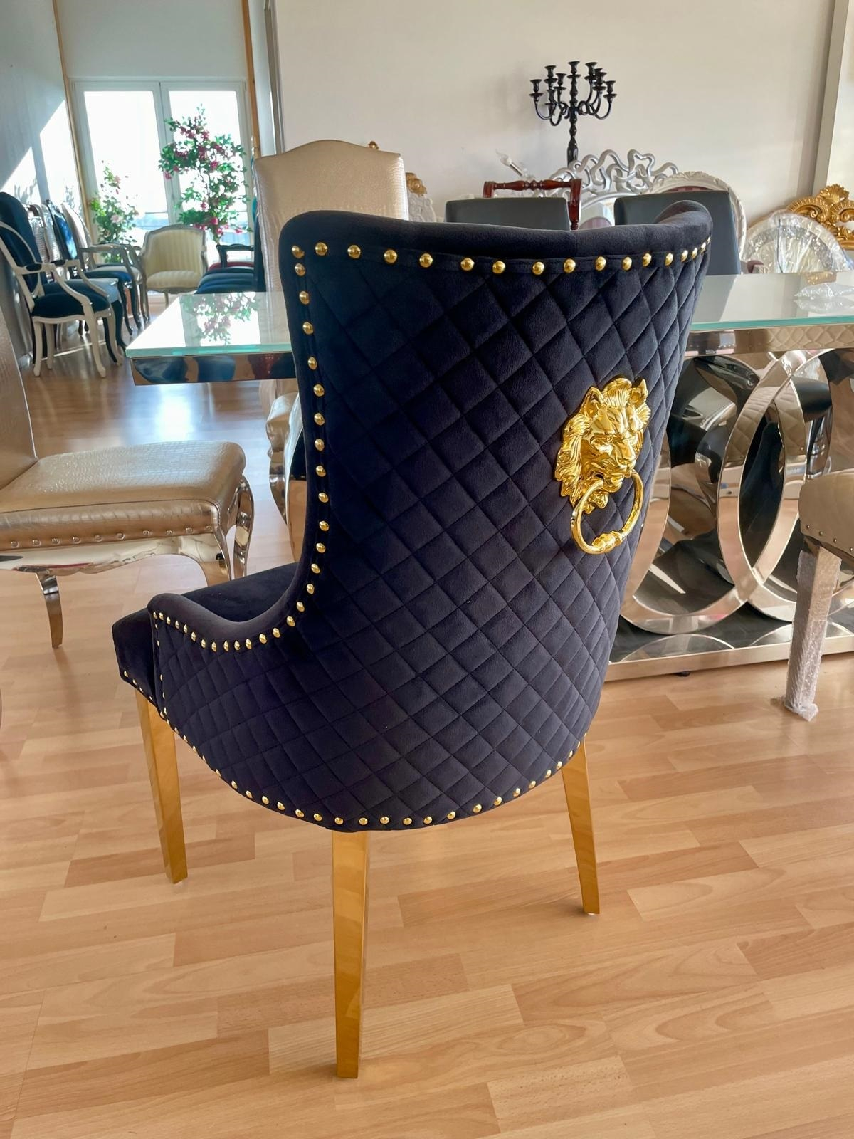 Luxus Stuhl Loft X Design Golden