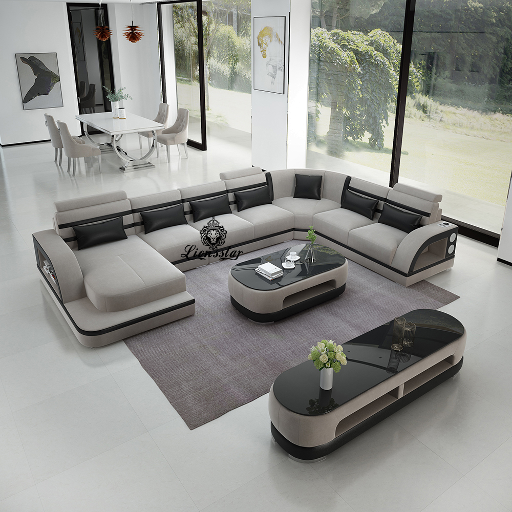 Moderne Designer Wohnlandschaft Cassiopeia