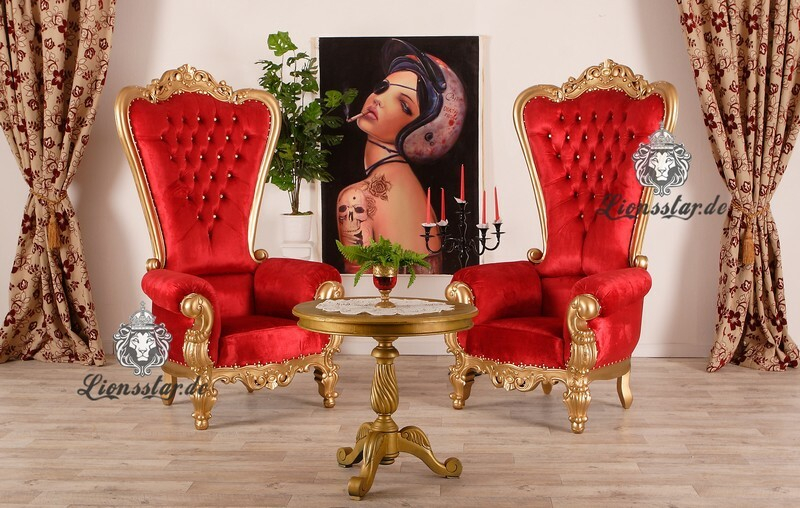 King Chair Gold Rot King Chair Gold Rot