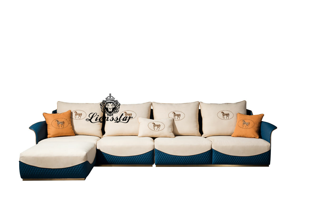 Exklusives Luxus Sofa Set Horses