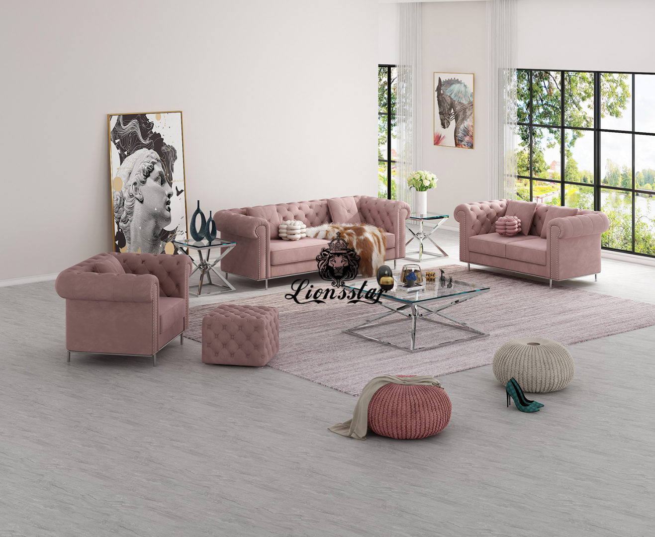 Luxus Designer Sofaset Vienna