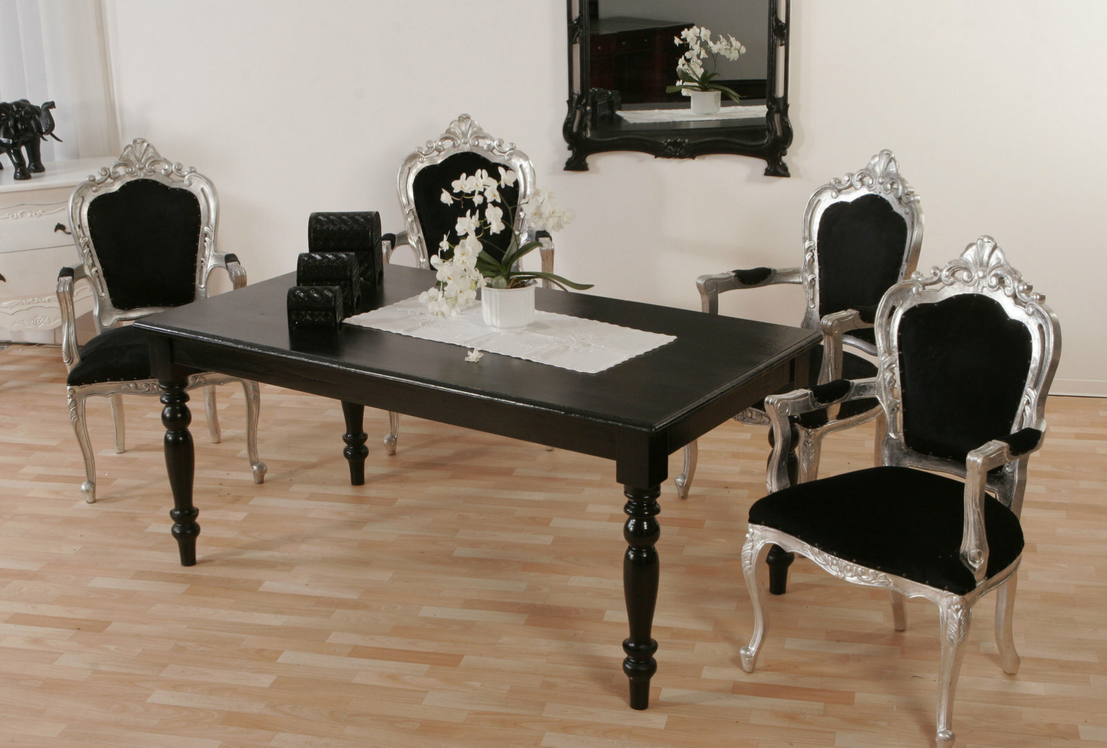 Esstisch Set Silber | Lionsstar GmbH