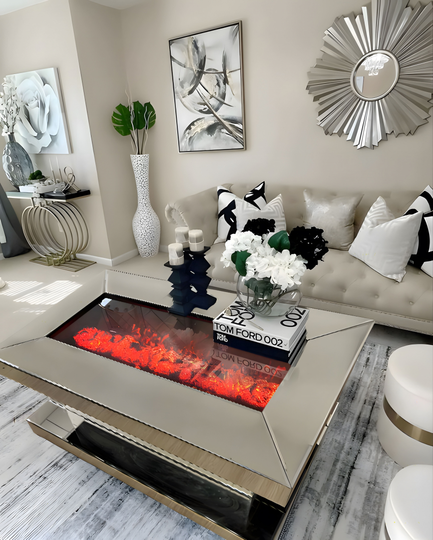 Außergewöhnlich schöner Luxus Designer Kamin Fire Außergewöhnlich schöner Luxus Designer Kamin Fire