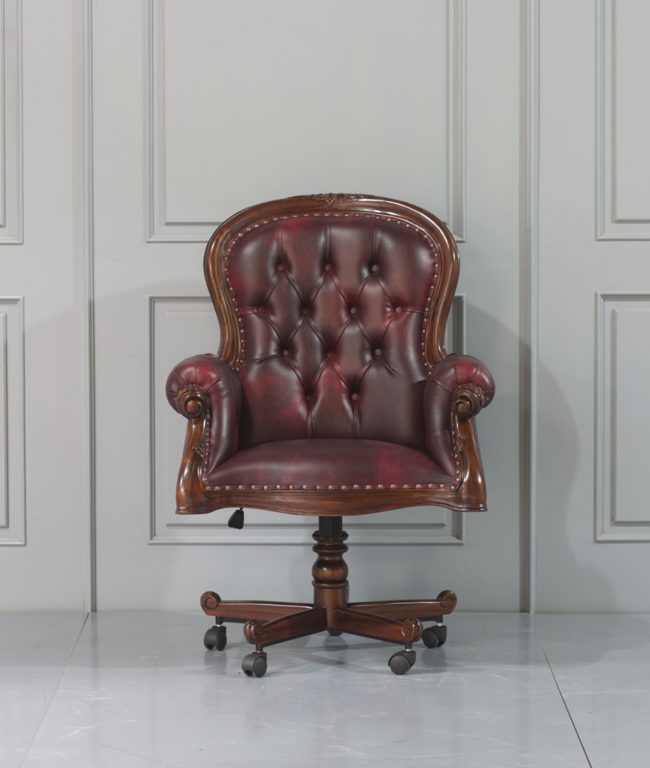 Bürostuhl Antik Leder