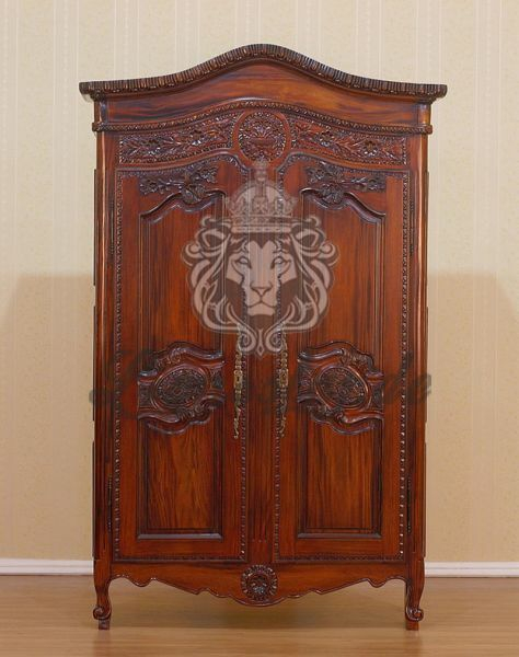 Schrank Rococo Mahagoni