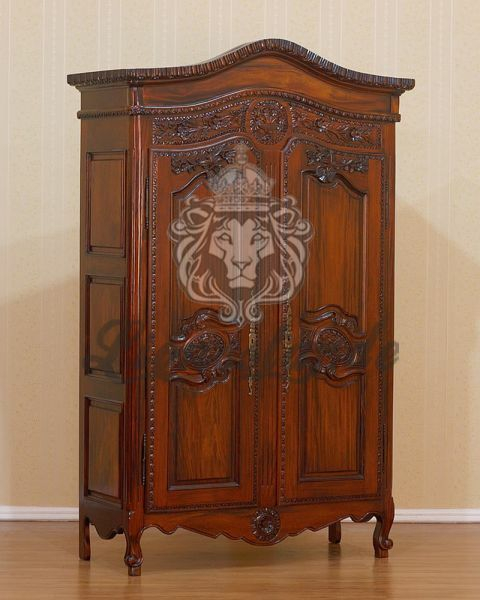 Schrank Rococo Mahagoni