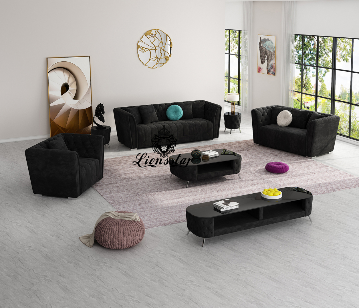 Luxus Design Sofa Set Ontario