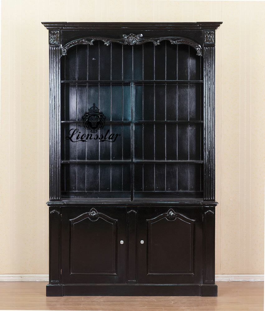 Bücherschrank Klassisch Massiv Luxus Bücherschrank Klassisch Massiv Luxus