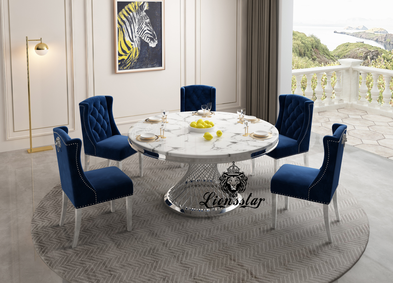 Designer Esstisch Silver Spirit Designer Esstisch Silver Spirit