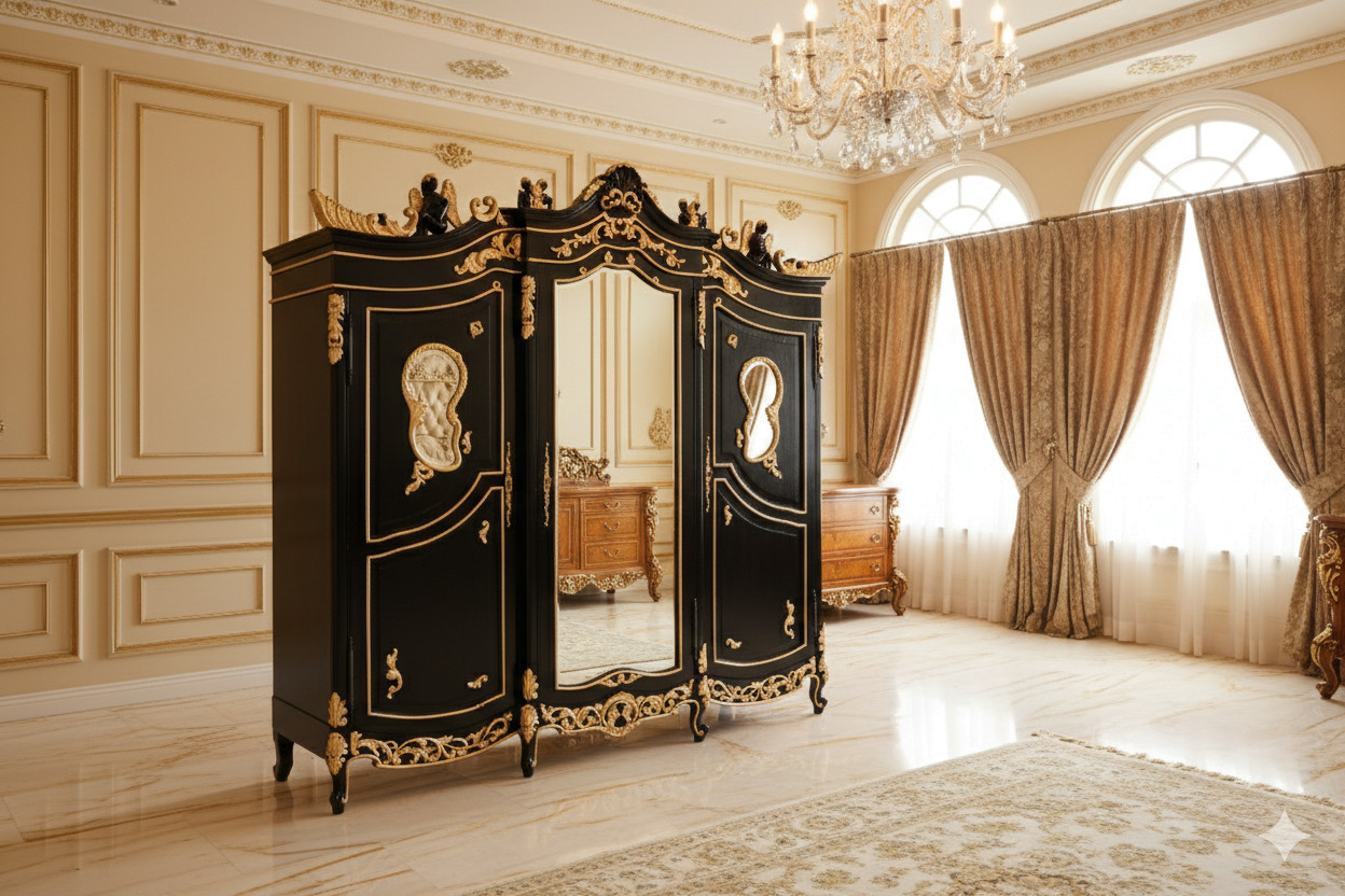 Barock Schrank Rococo Siss 3 Türen Barock Schrank Rococo Siss 3 Türen