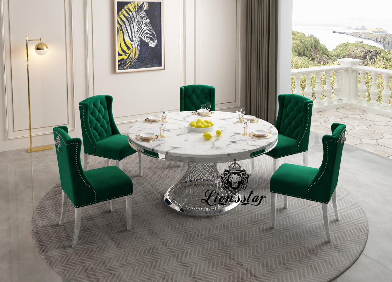 Designer Esstisch Silver Spirit Designer Esstisch Silver Spirit
