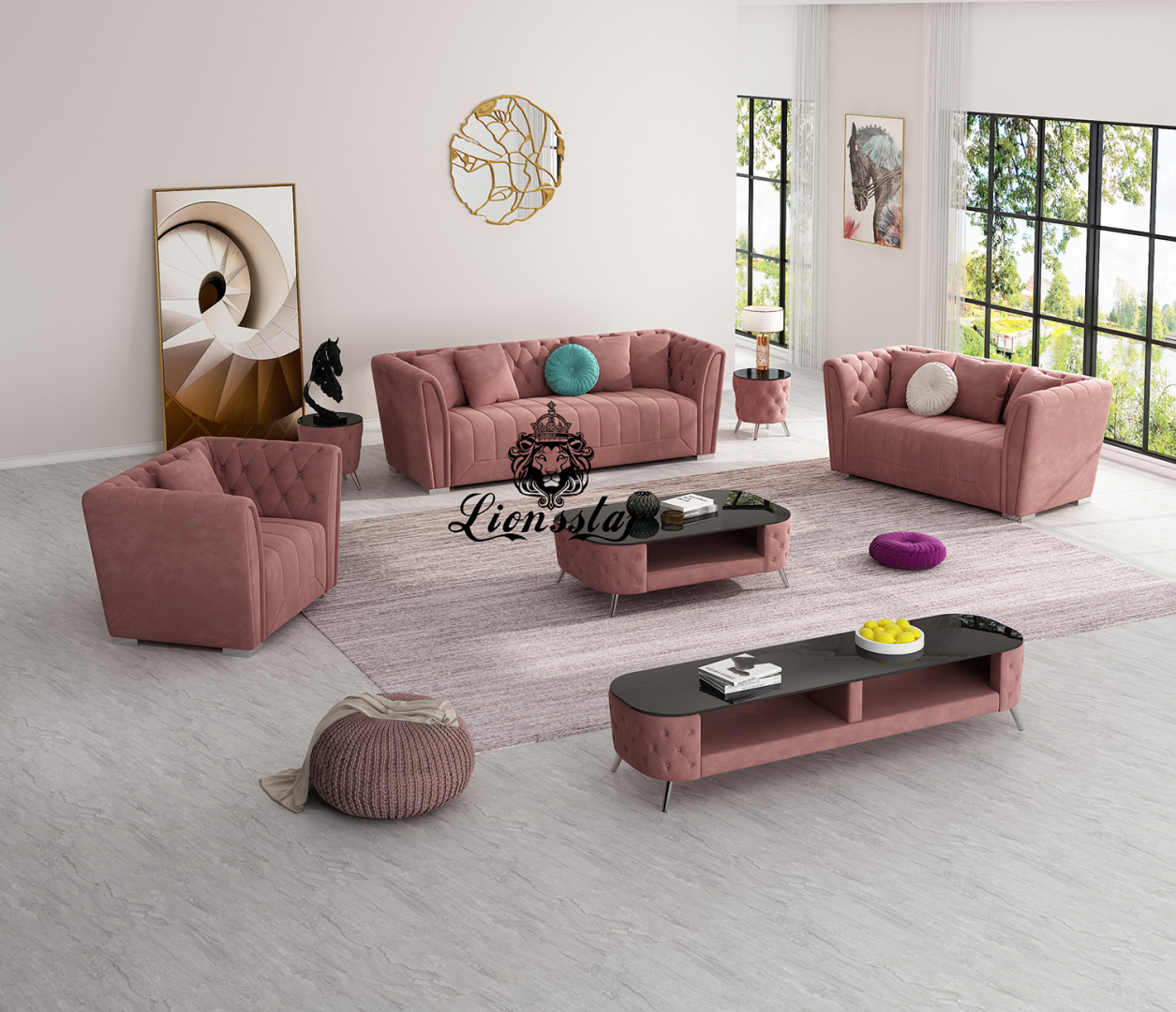 Luxus Design Sofa Set Ontario