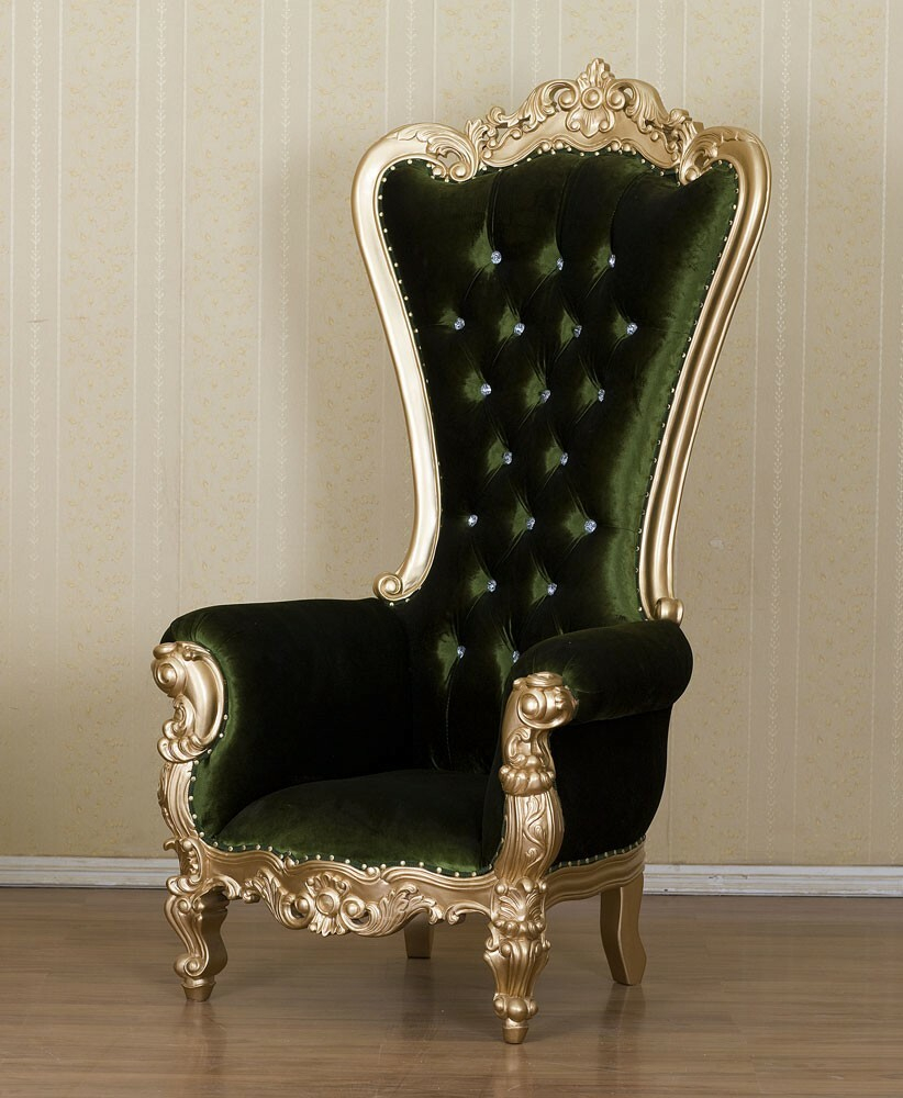 King Chair Empire Samt King Chair Empire Samt