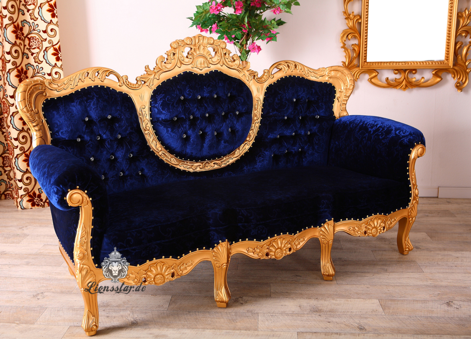 Barock Sofa Gold
