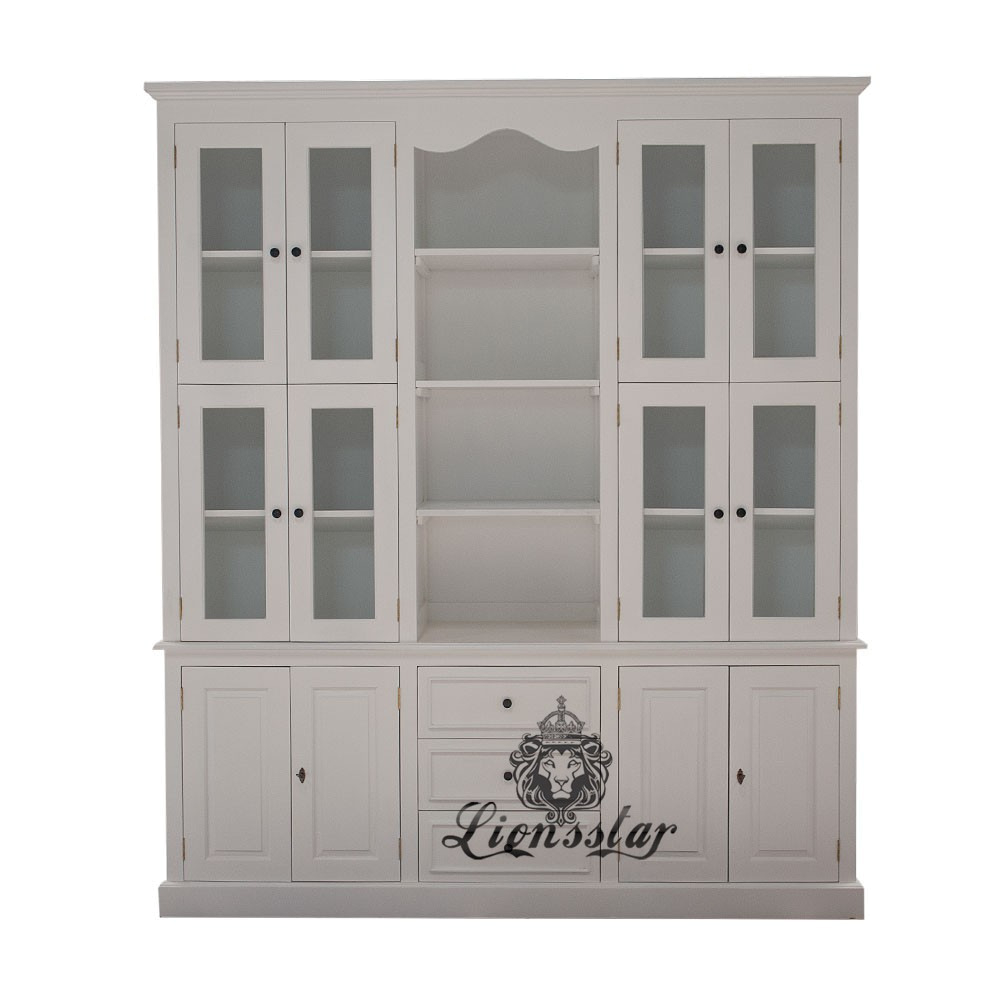 Antik Bücherschrank White Beauty