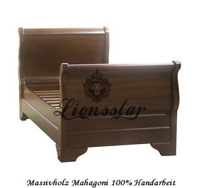 Designer Mahagoni Empire Bett 