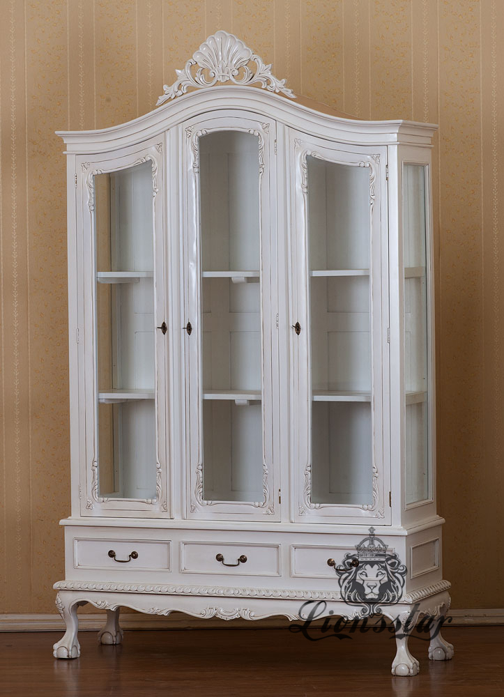 Barockstil Vitrine Shabby