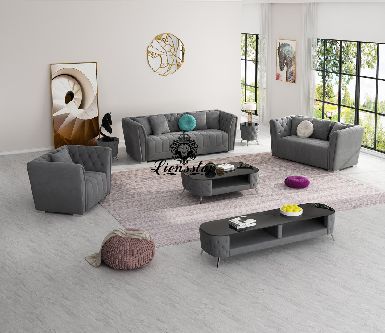 Luxus Design Sofa Set Ontario