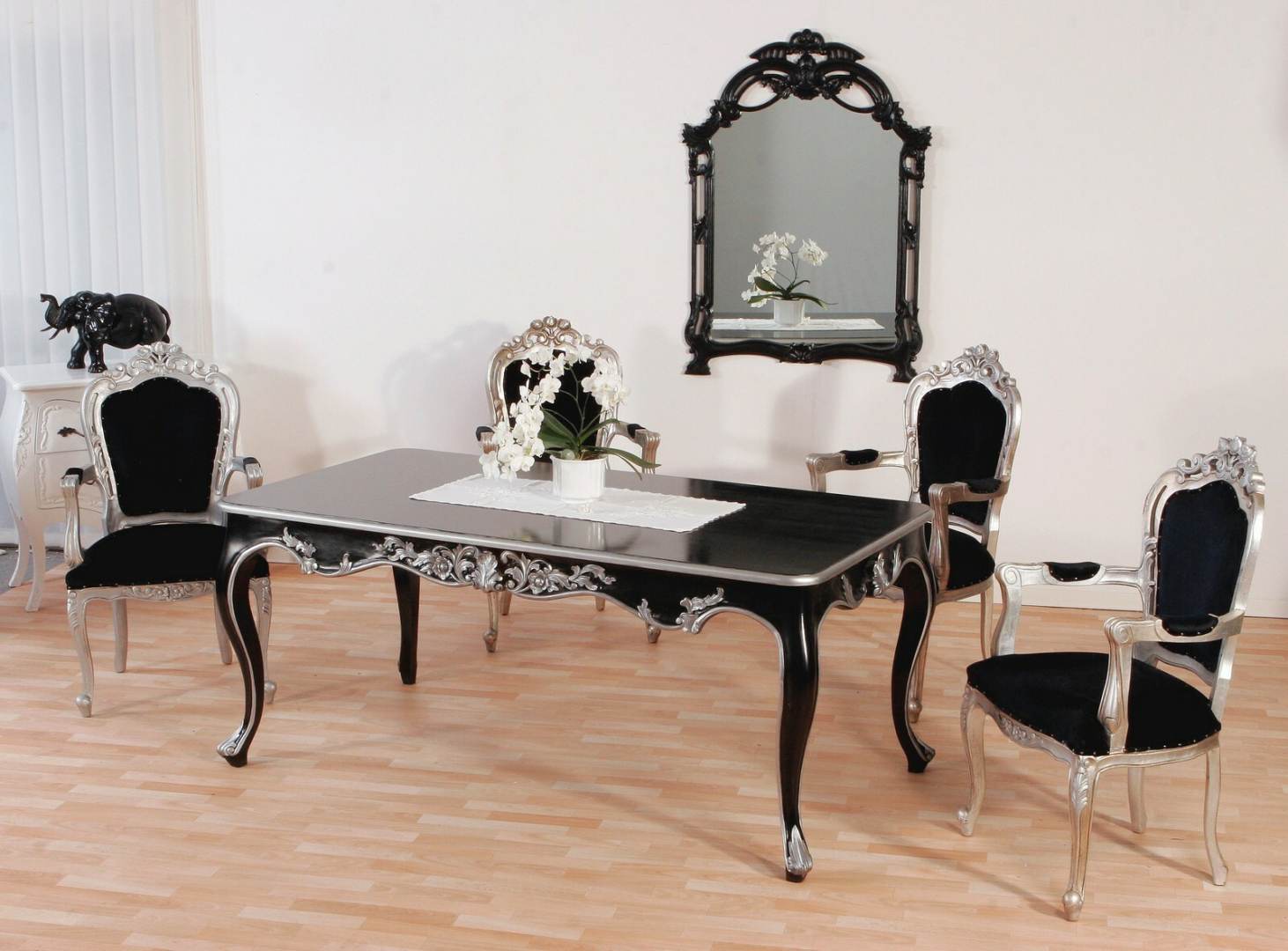 Esstisch Set Silber | Lionsstar GmbH