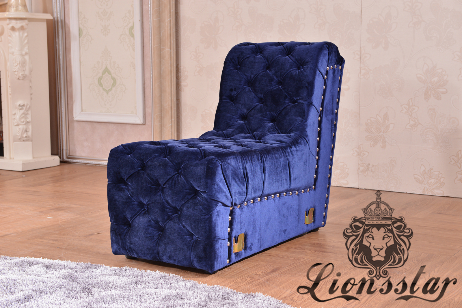 Moderne Couchgarnitur Blau