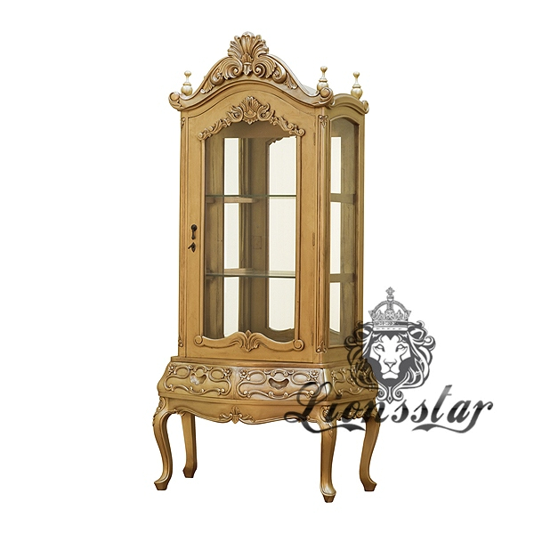 Barockstil Vitrine Gold Lady