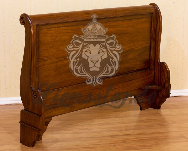 Massivholz Empire Bett Teak