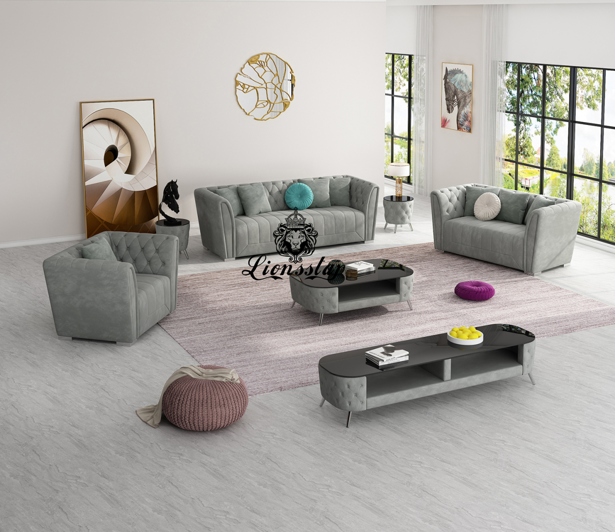 Luxus Design Sofa Set Ontario
