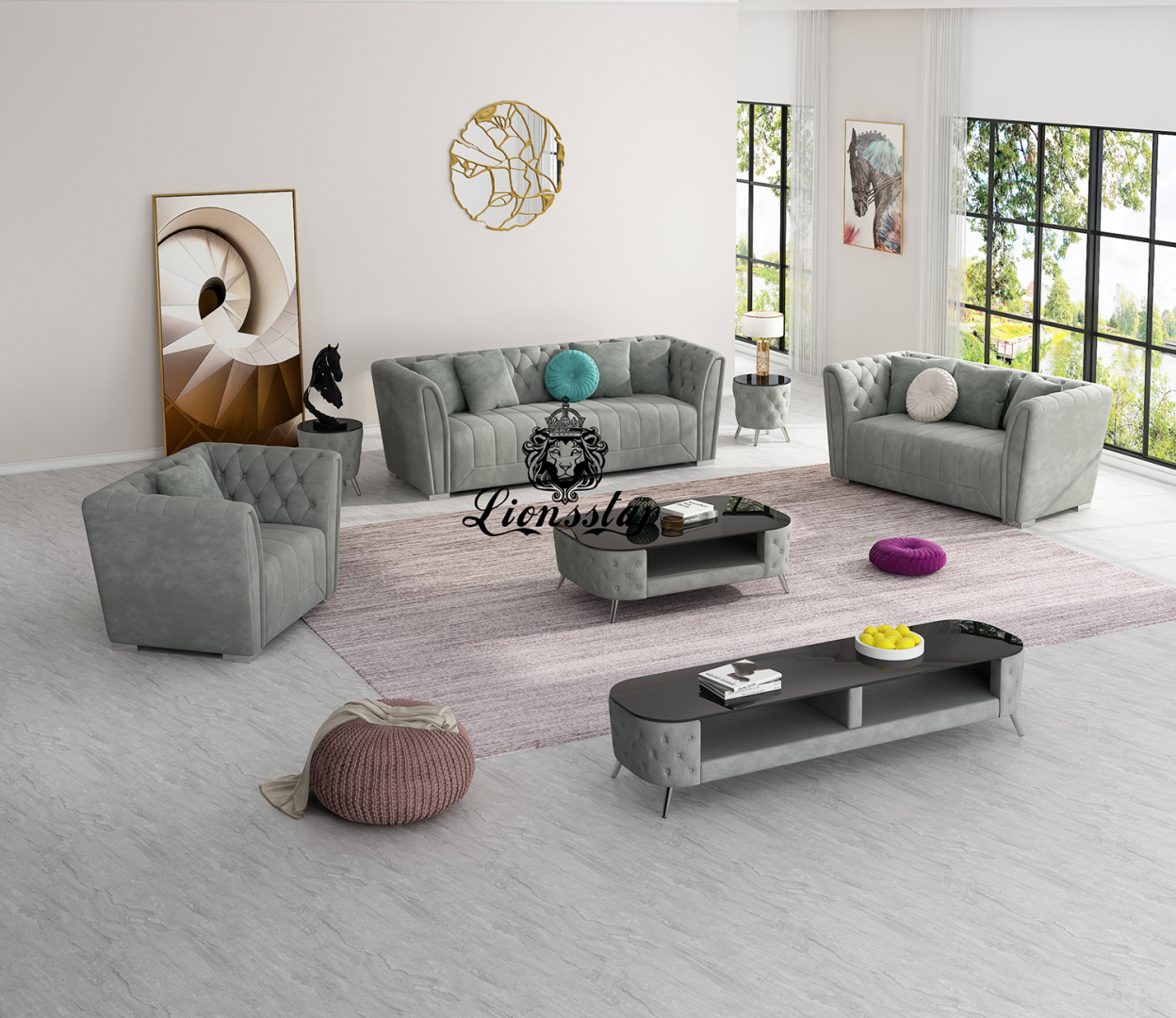 Luxus Design Sofa Set Ontario