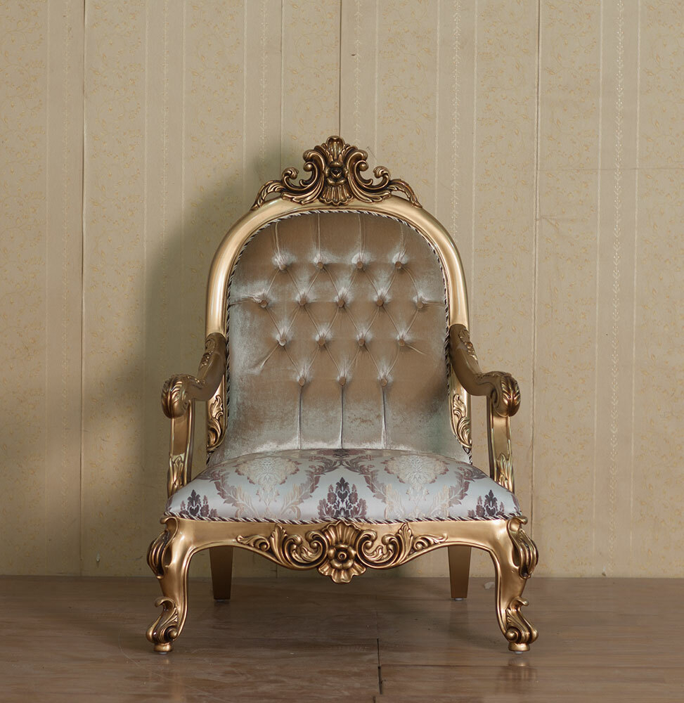 Luxus Barocksofa Gold 