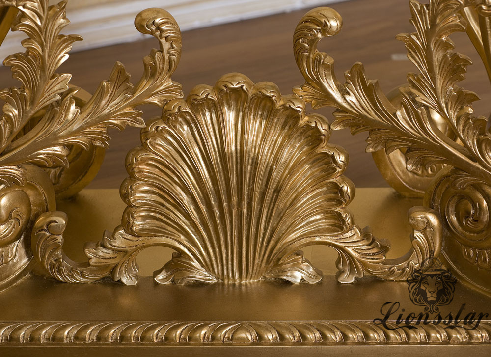 Anrichte Barock Mahagoni Holz A.293 Anrichte Barock Mahagoni Holz A.293