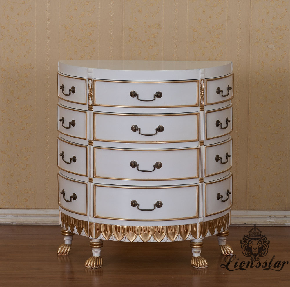 Anrichte Barock Mahagoni Holz A.213 Anrichte Barock Mahagoni Holz A.213
