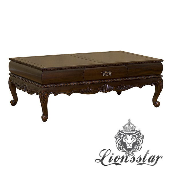 Couchtisch Barock Mahagoni Holz C.110 Couchtisch Barock Mahagoni Holz C.110