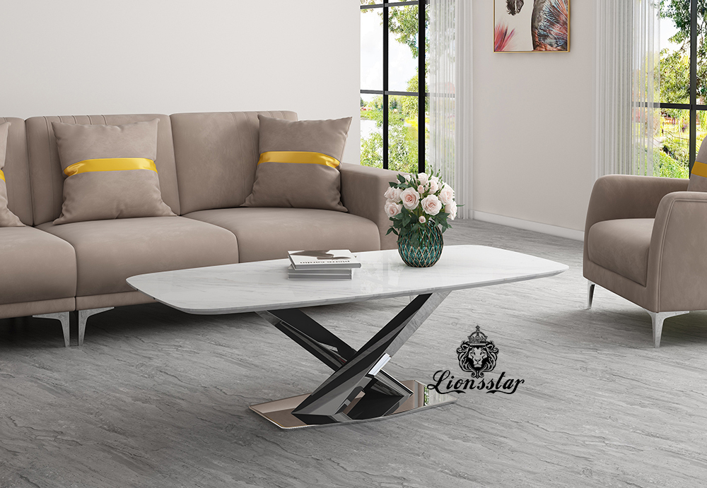 Designer Couchtisch Bridge Gold Designer Couchtisch Bridge Gold