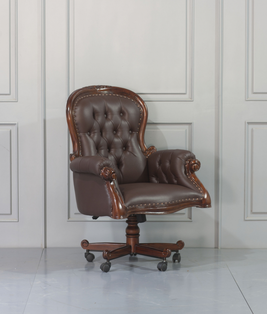 Bürostuhl Antik Leder