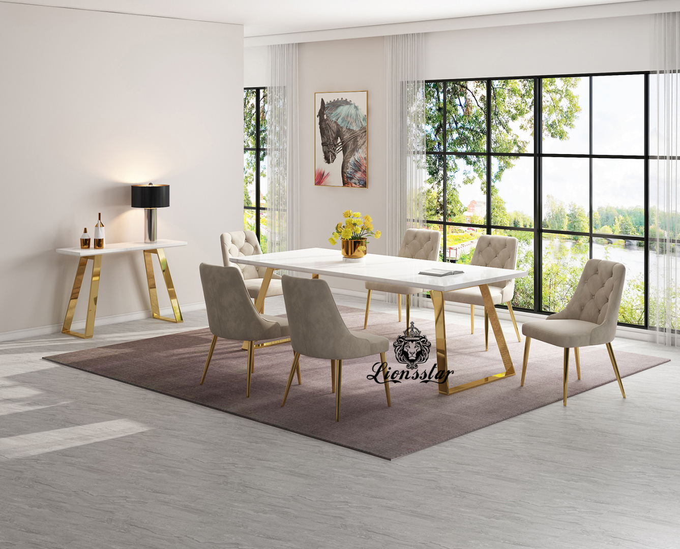 Luxus Designer Esstisch Ashley Luxus Designer Esstisch Ashley