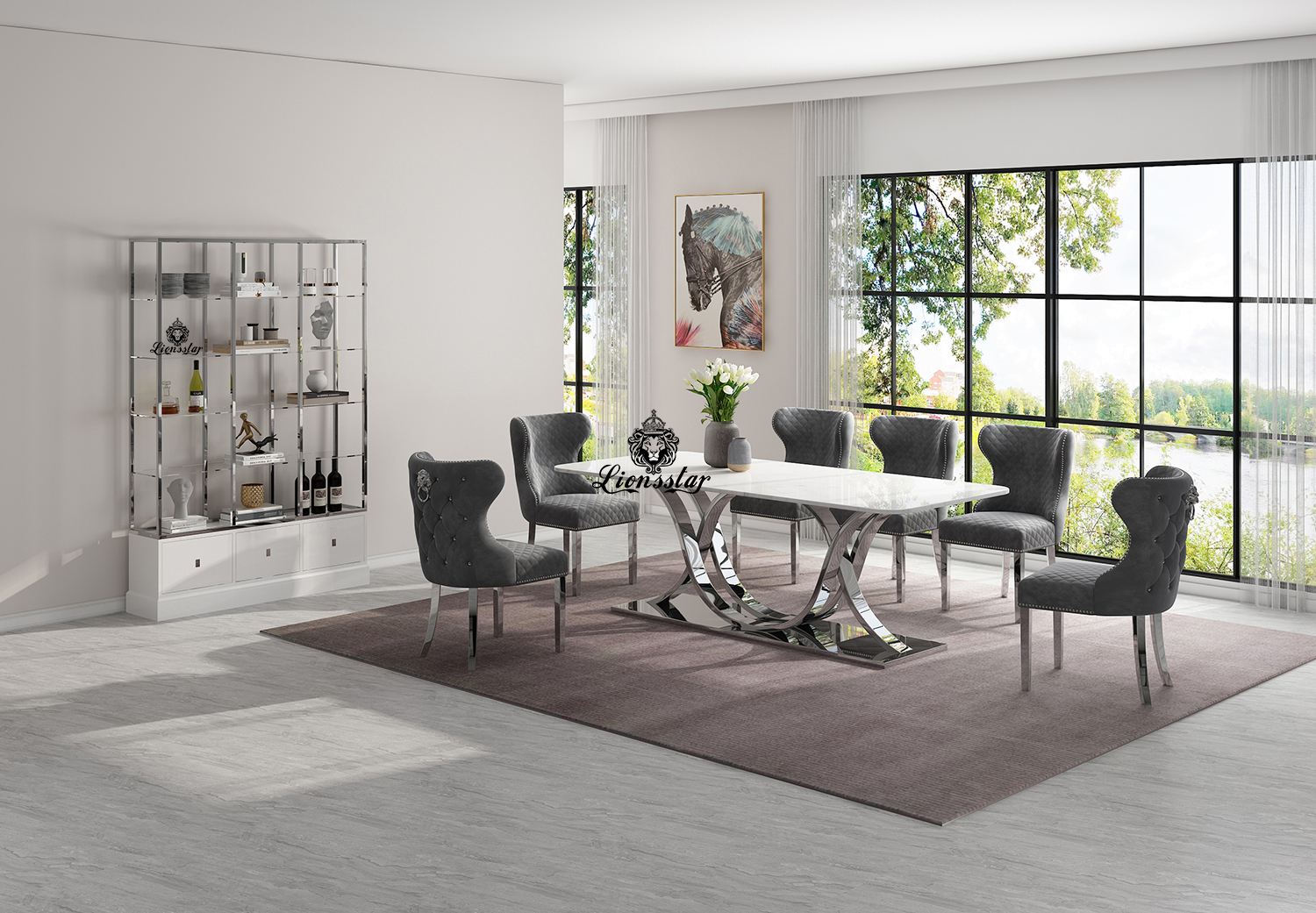 Luxus Designer Esstisch Leonis Aurum Luxus Designer Esstisch Leonis Aurum