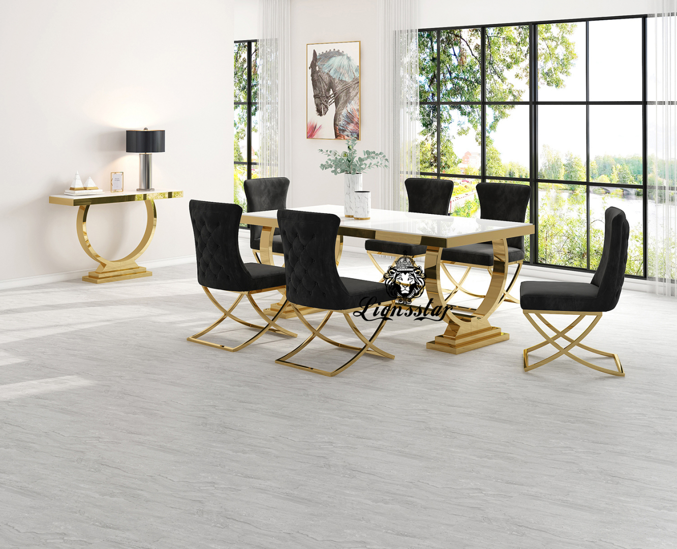 Designer Esstisch Set Loft Design Swing Designer Esstisch Set Loft Design Swing