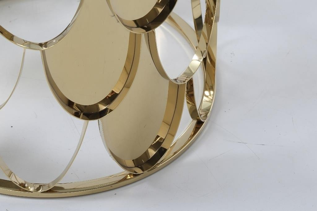 Designer Beistelltisch Galaxy Glas