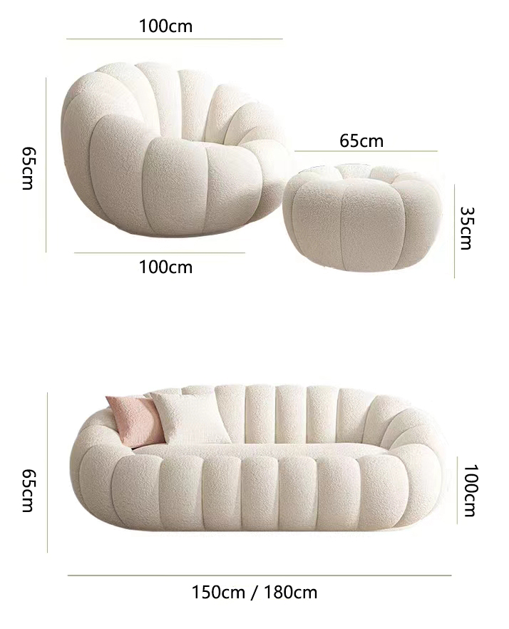 Luxus Designersofa Bubble Teddy