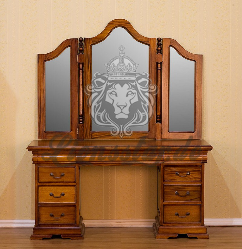 Spiegelkommode Barock Mahagoni Holz Sk.271 Spiegelkommode Barock Mahagoni Holz Sk.271