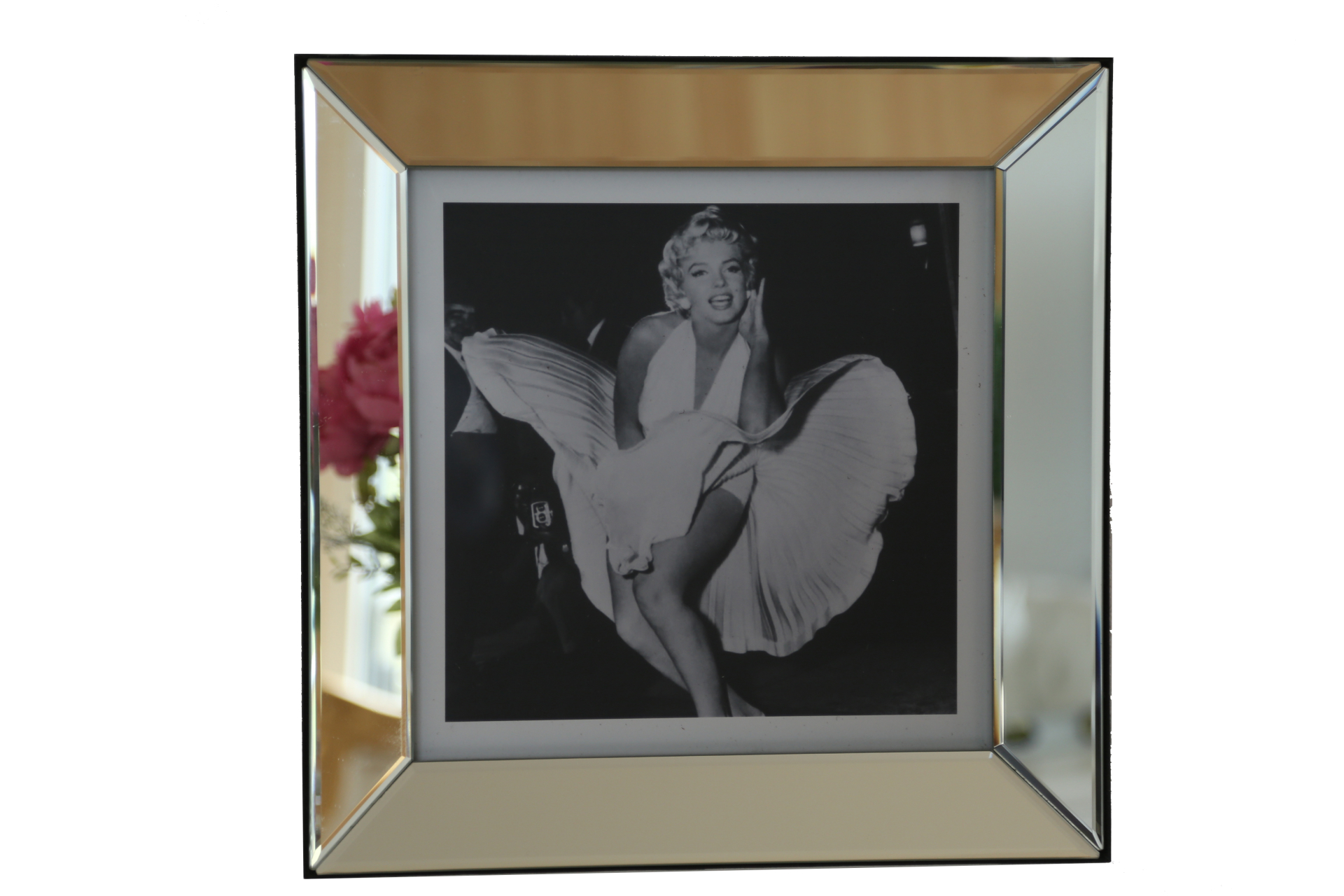 Bilderrahmen Marilyn Monroe Dress II Glas Facettiert