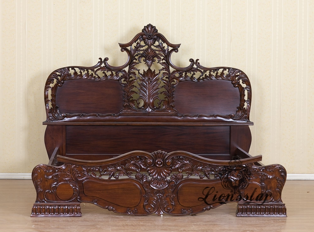 Teakbett Dunkelbraun Teakbett Dunkelbraun