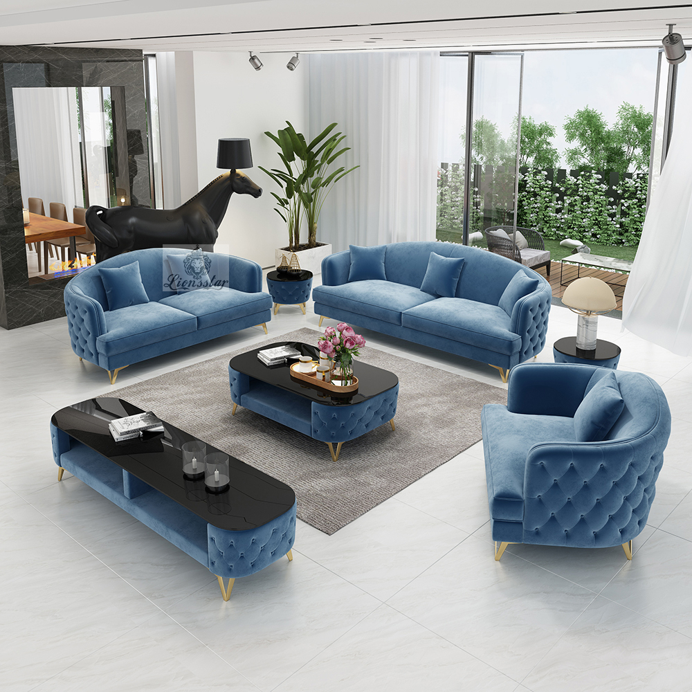 Elegantes Design Sofa-Set Aura  V-Leg