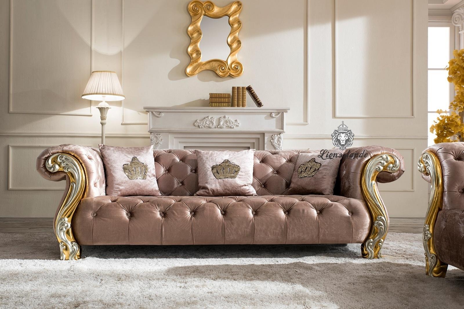 Chesterfield Couchgarnitur