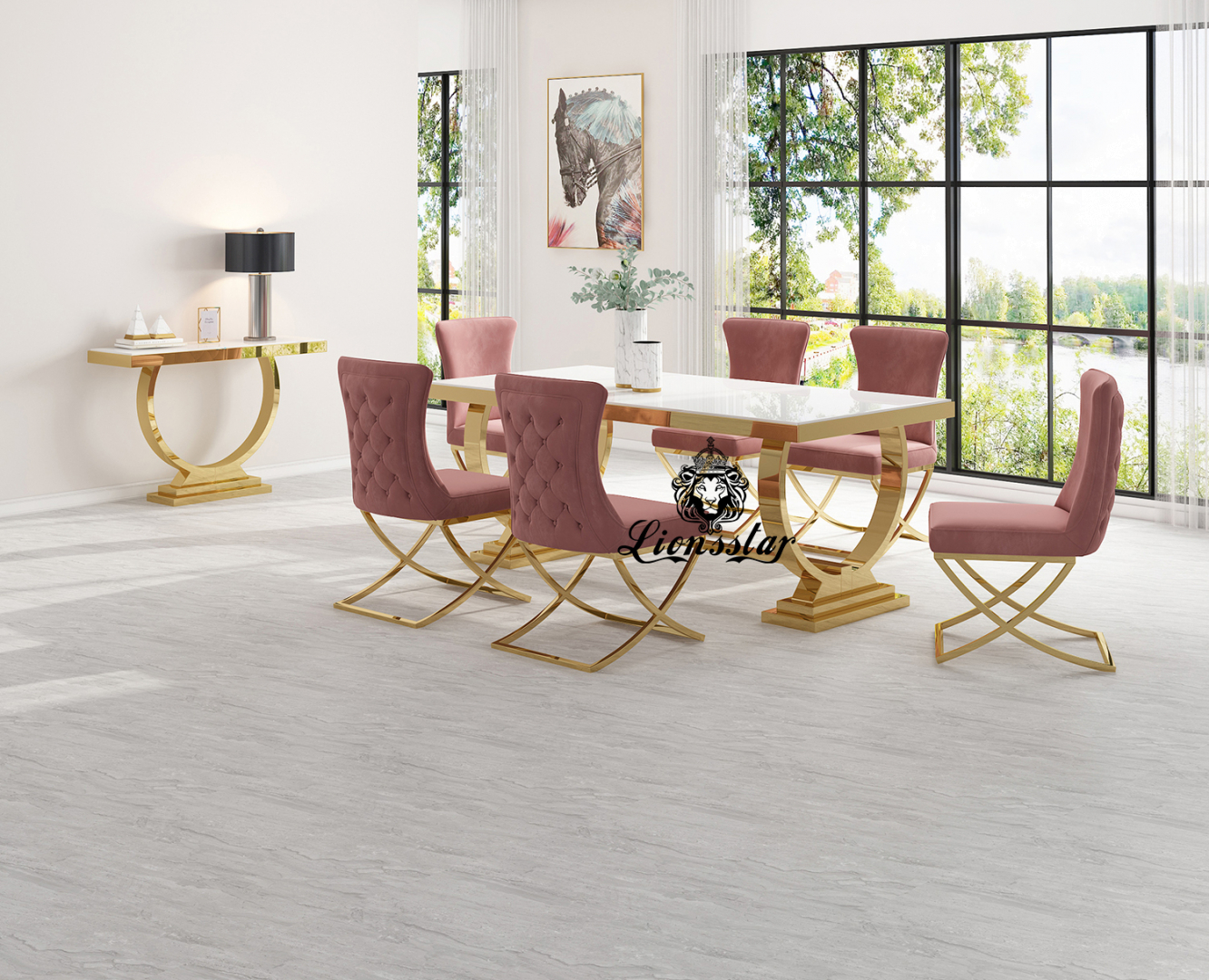 Designer Esstisch Set Loft Design Swing Designer Esstisch Set Loft Design Swing