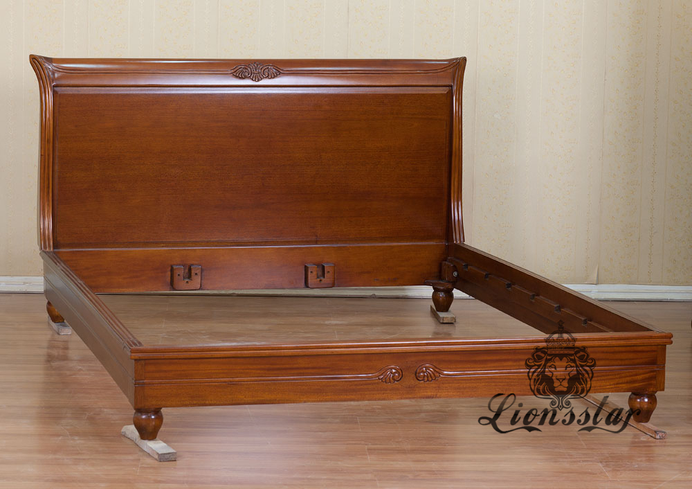 Landhaus Empire Bett Teak