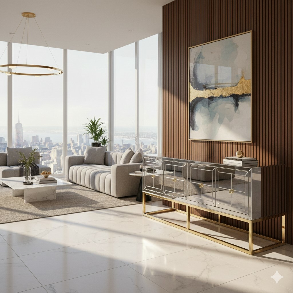 Designer Kommode Brooklyn Verspiegelt Designer Kommode Brooklyn Verspiegelt